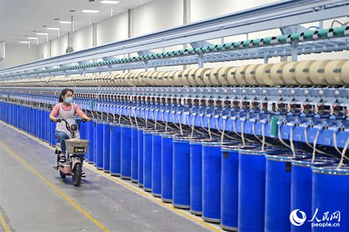 江西上高 紡織企業訂單足生產旺