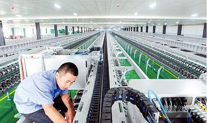 廣西欽州保稅港區(qū) 百億產(chǎn)業(yè)蓄勢(shì)“起飛”，印染加工熱潮涌動(dòng)